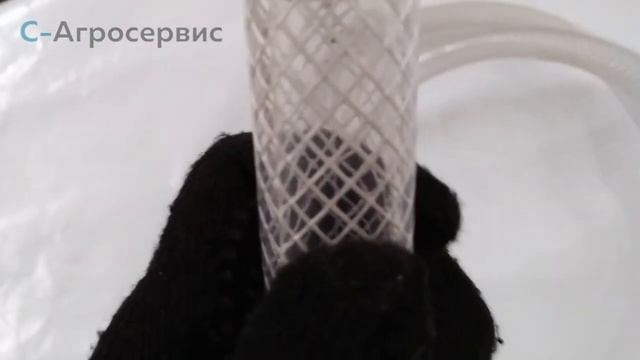 Шланг пищевой D-25х4 из ПВХ с синтетической нитью