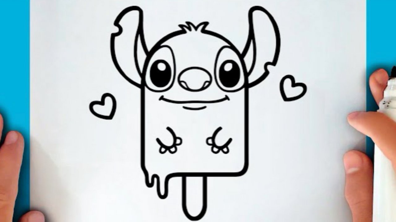 HOW TO DRAW A STITCH
ICE CREAM