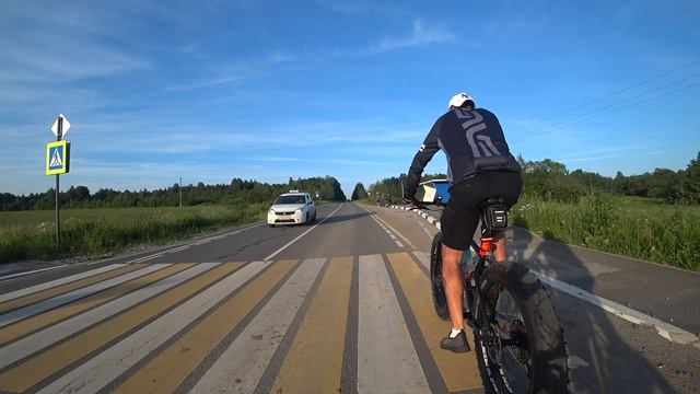 Вечерний веломаршрут. Рыбинск-Арефино-Рыбинск. 17.06.2025