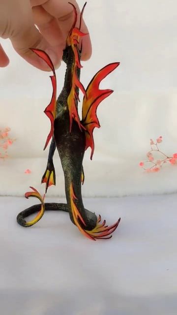 Fire dragon. Handmade work.