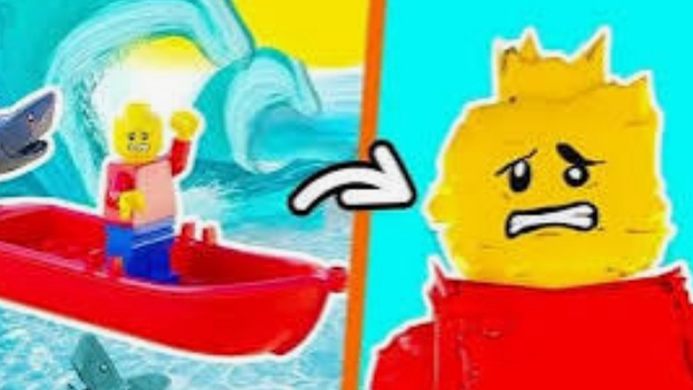 Я УСТРОИЛ ЛЕГО ЦУНАМИ