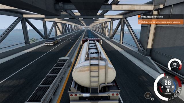 BeamNG.drive #9 - УСТРОИЛСЯ РАБОТАТЬ ВОДИТЕЛЕМ БЕНЗОВОЗА