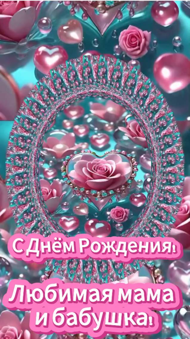 Праздничное музыкальное поздравление бабушке с Днём Рождения