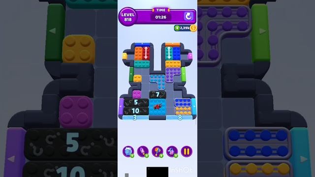 color block jam 818 уровень