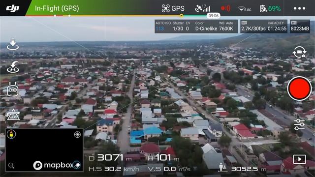 DJI  MAVIC  AIR  Тест новых антенн в городе на частоте 5.8 гГц