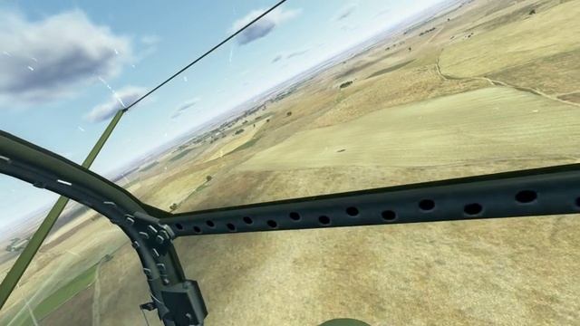 Взлет и посадка МиГ-3