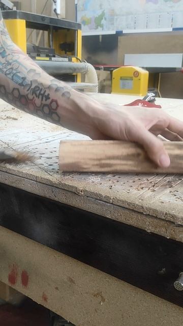 браширование дубовой заготовки столярная работа, woodworking