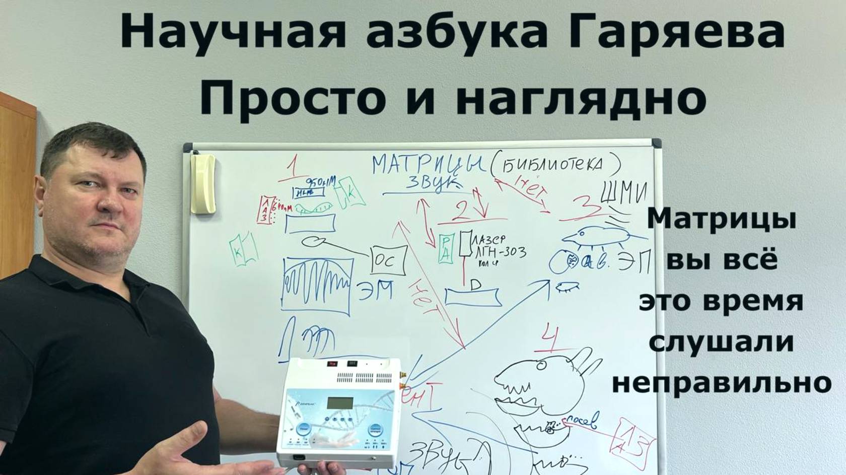 Гаряев был ПРАВ! Почему МОЛЧАТ о МАТРИЦАХ?!  Вы всё это ВРЕМЯ использовали их НЕПРАВИЛЬНО! #гаряев
