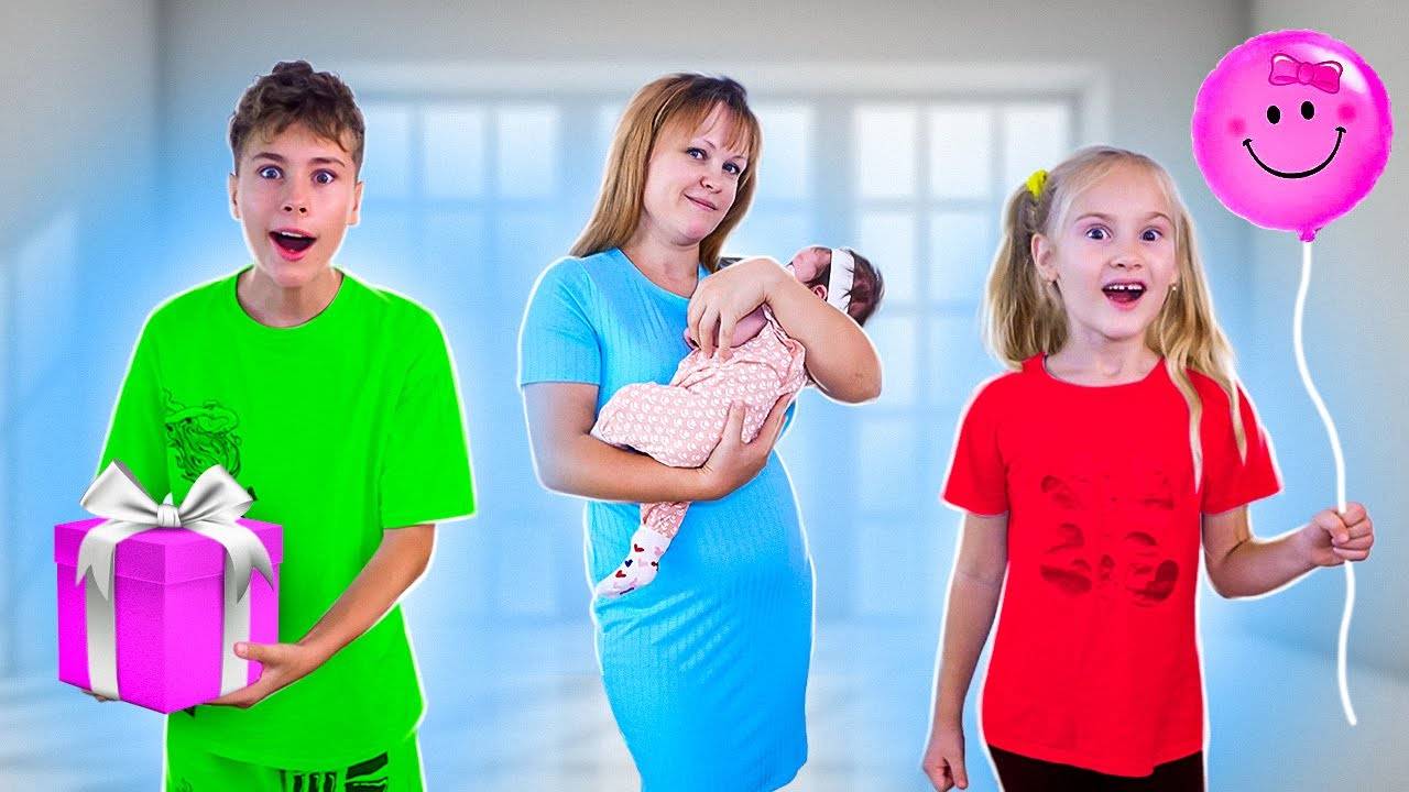 Кто ЛУЧШЕ встретит МАМУ и МАЛЫШКУ из роддома челлендж Фаст Сережа!