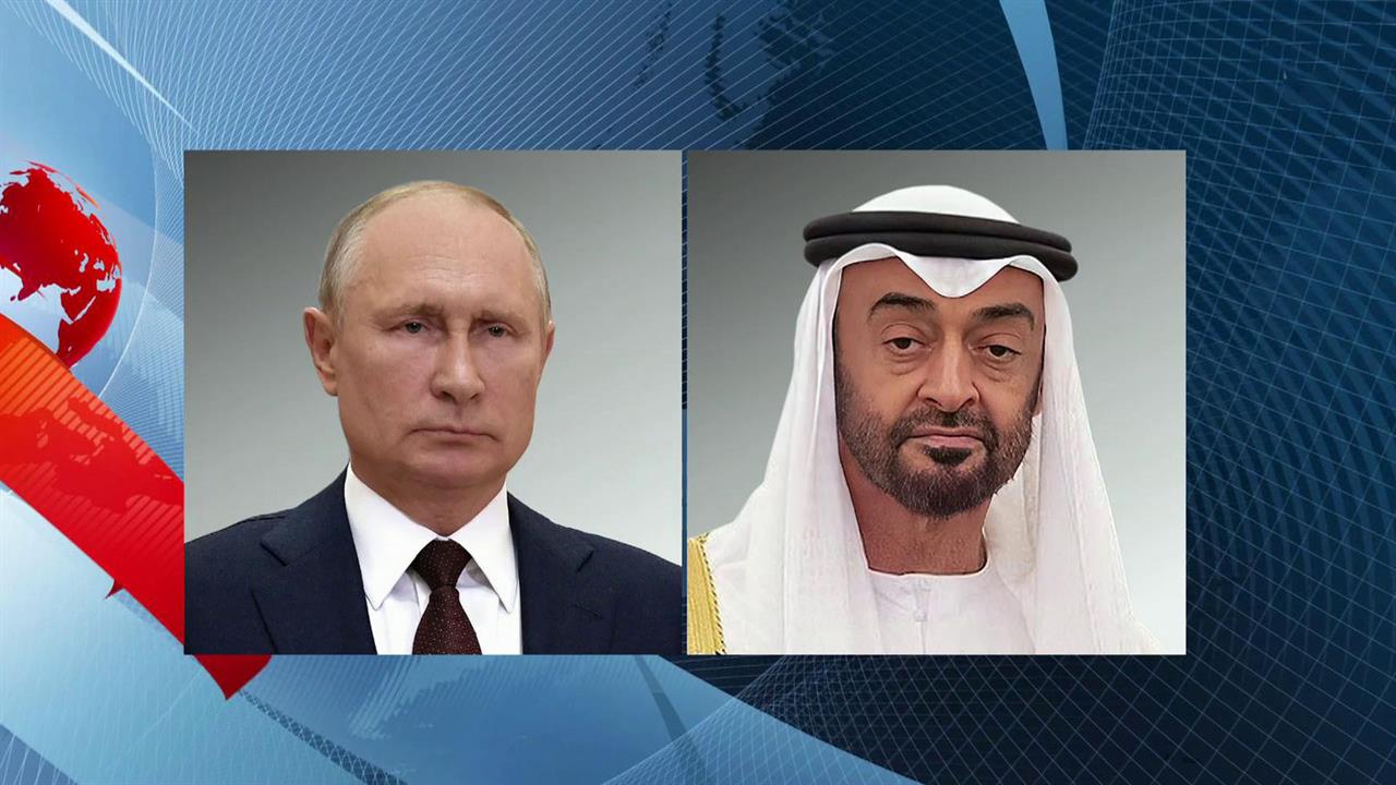 Владимир Путин обсудил с президентом ОАЭ ситуацию на Ближнем Востоке