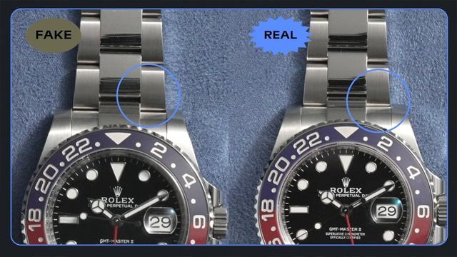 Эти поддельные Rolex GMT-Master II＂Pepsi＂ могут обмануть эксперта!!!