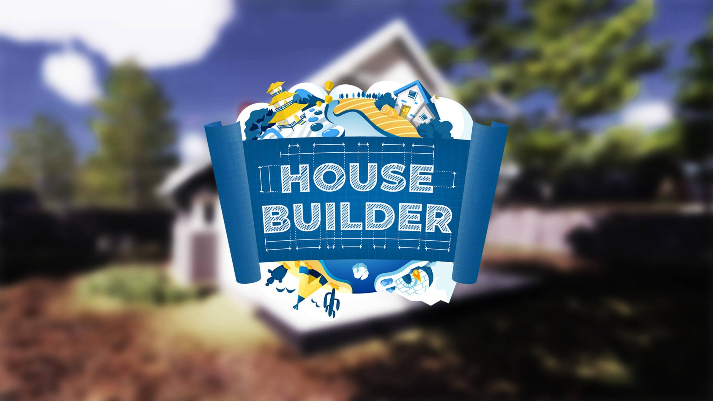 House Builder строю дом из глины