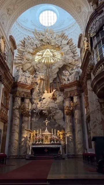 Карлскирхе 🔺(нем. Wiener Karlskirche), Вена 1737 год.