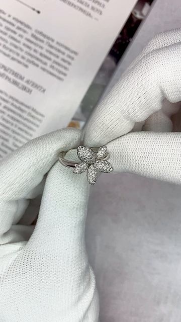 Кольцо с бриллиантами арт: К9447