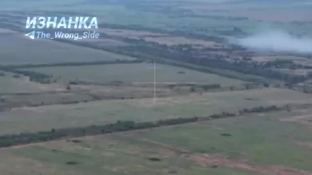 Российские лётчики в интересах ГрВ "Днепр" с помощью кассетных авиабомб РБК-500 с УМПК поразили п...