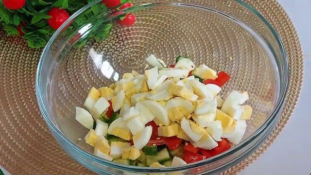 САЛАТ,который ешь и не можешь остановиться! Объедение!A SALAD that you cant stop eating! Delicious!