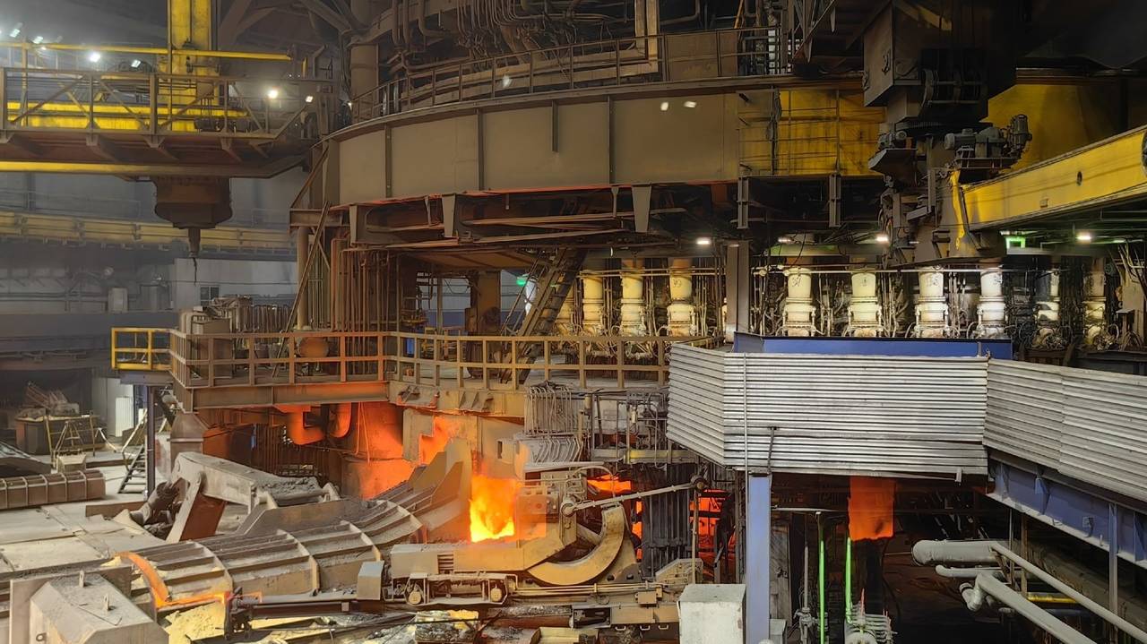 Доменная печь № 5 «Северянка» на Череповецком металлургическом комбинате