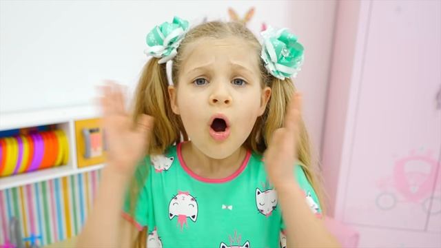 Диана и Рома Диана готовит папе подарок на день рождения