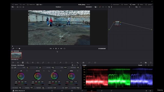 43 - Introduction to the Color Page in Davinci Resolve