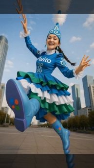 Бренды на национальных платьях