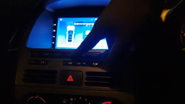 Управление штатными кнопками XANAVI андроид магнитолой на Nissan Wingroad Y11