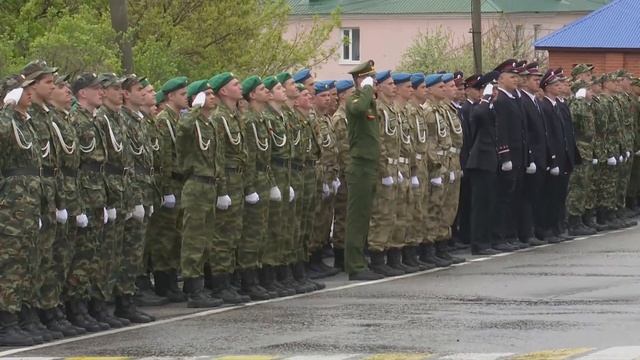 Парад Победы на Красной площади г. Ельца