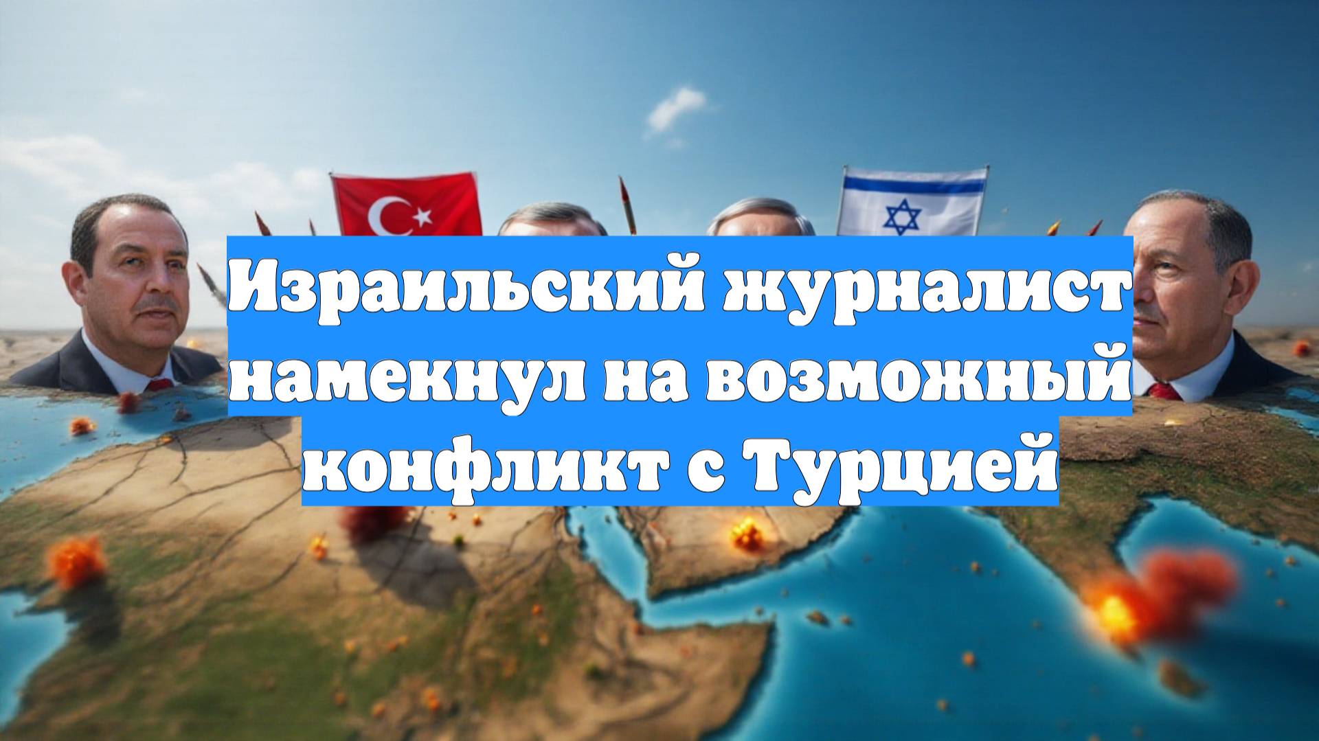 Израильский журналист намекнул на возможный конфликт с Турцией