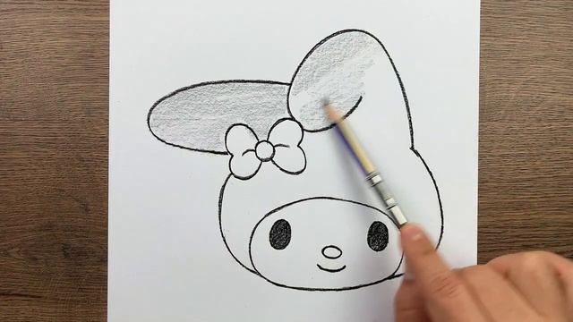 Как нарисовать мелодию очень легко карандашом