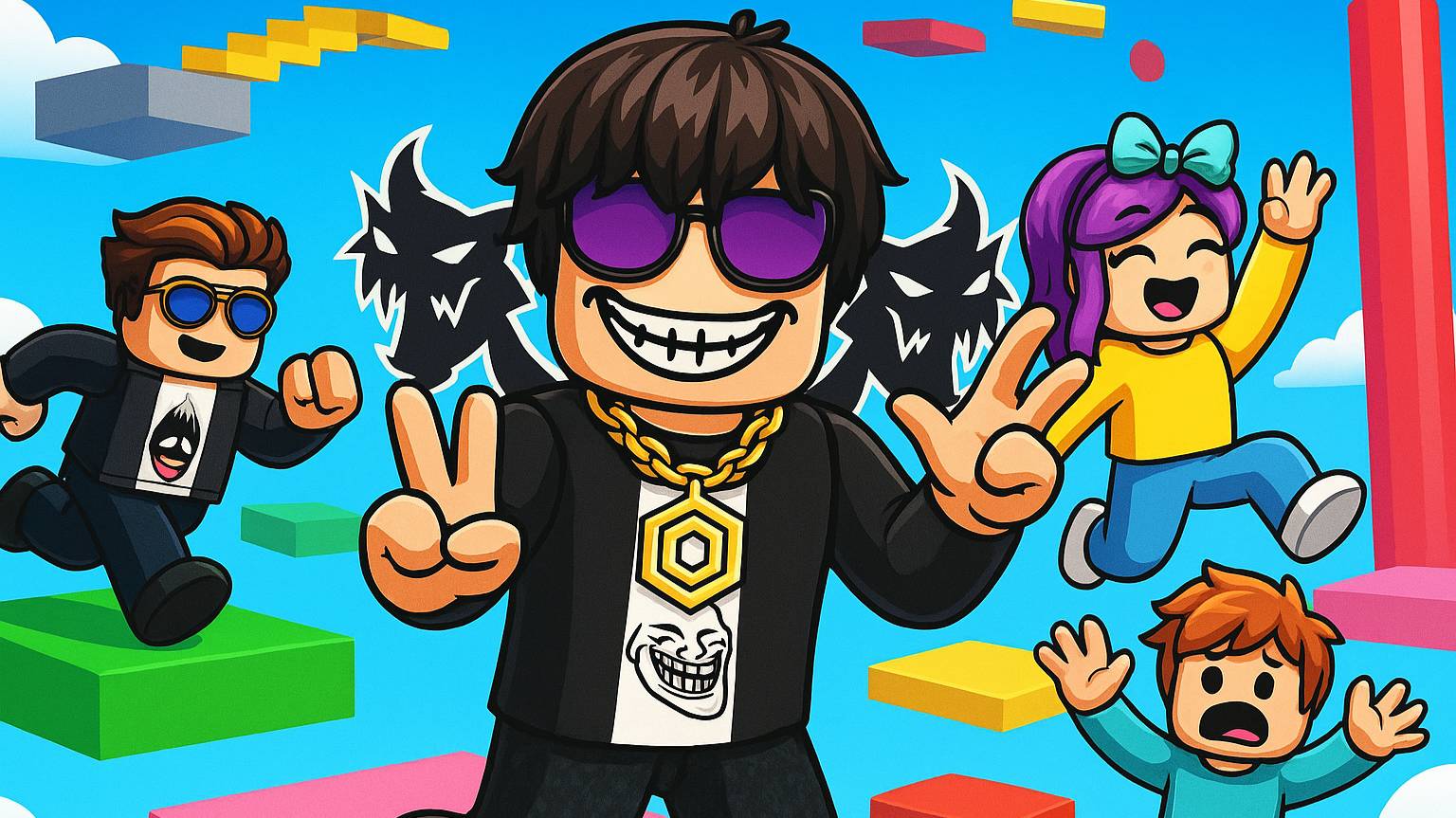 ЭТО ЛУЧШИЙ ТРОЛЛИНГ в паркуре 😈! Как я развожу троллей в Roblox 😎