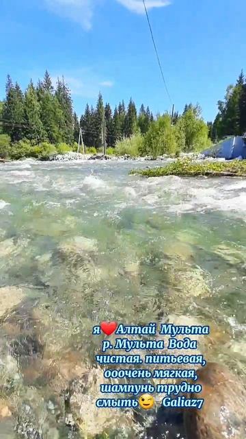 Алтай река Мульта Живой звук