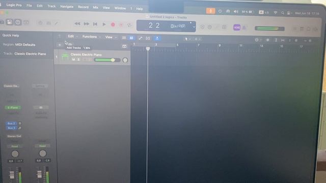 Глюк Logic Pro x 11.2