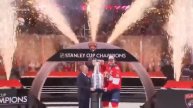 Церемония награждения «Флорида» чемпион Кубка Стэнли🏆Александр Барков с кубком Стэнли #nhl #shorts