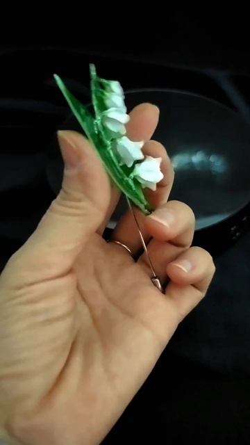 #lilyofthevalley #spring2025 #jewelrymaking #artandcraft
