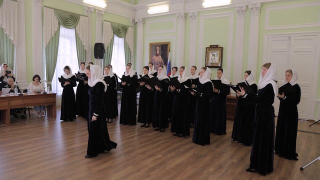 Квалификационный выпускной экзамен по дирижированию хором