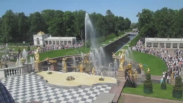 Санкт Петербург Петергоф фонтаны