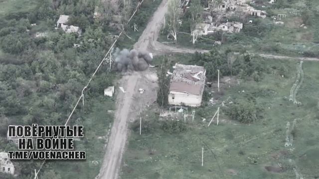 Гвардейцы десантники из 215 ОРБ 98-й дивизии ВДВ сложили вражеский ПВД на Часовярском направлении !
