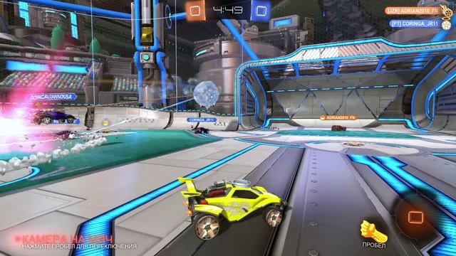Rocket League - teammate goal