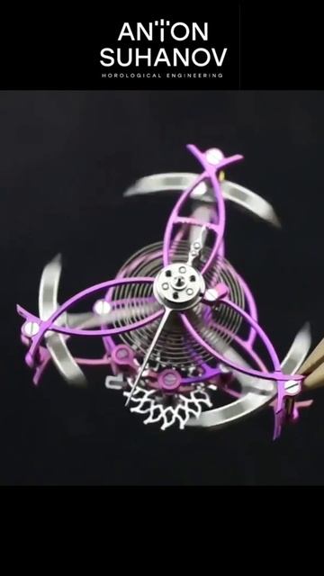 Lotus by Anton Suhanov #watch #independentwatchmaking #tourbillon #antonsuhanov #titanium