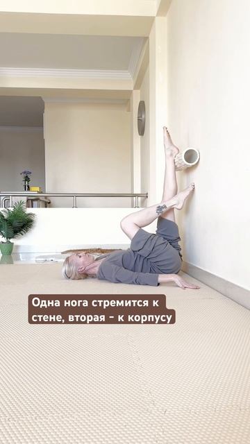 #упражнения #пилатес #йогa #фитнес #растяжка #спина #асана #стретчинг #ягодицы #шпагатдома