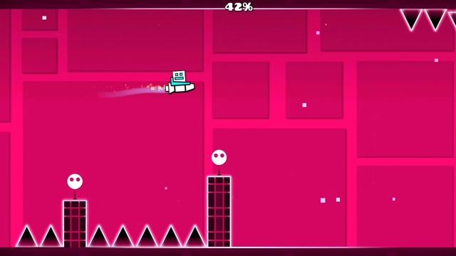 играю в geometry dash часть 1 не залетит