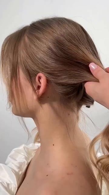 Туториал на красивую высокую ракушку #hairstyle #hairtok #hairtutorial #hair #beauty