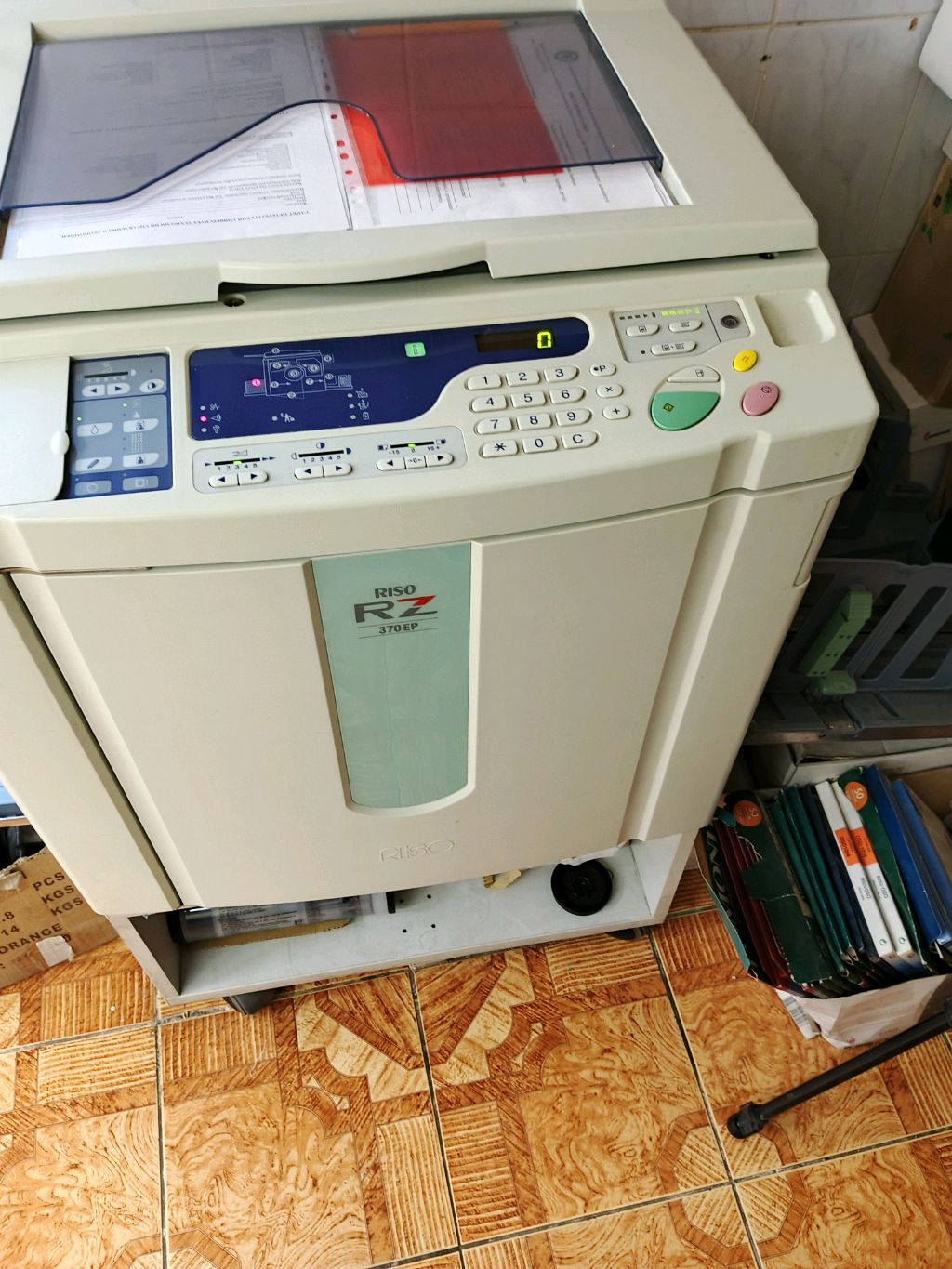 Тираж брошюр на ризографе 1000 шт.
