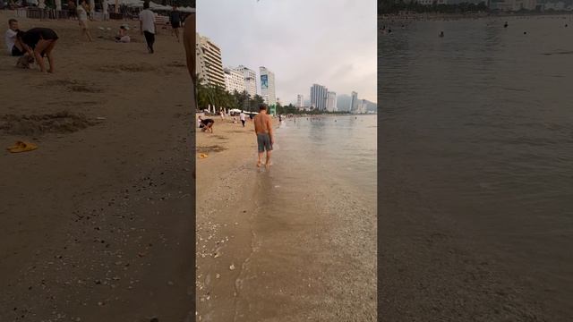 Утренняя прогулка по северному пляжу Нячанга в 5:30 18.06.25