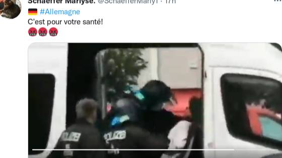 насильно напаливают маски во фриции