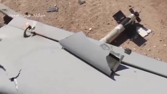 Израильский беспилотник Hermes 900 был сбит в Исфахане, Иран.