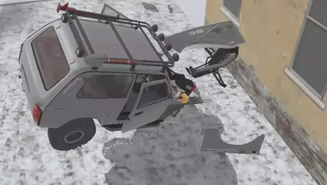 краш-тест автомобилей ВАЗ