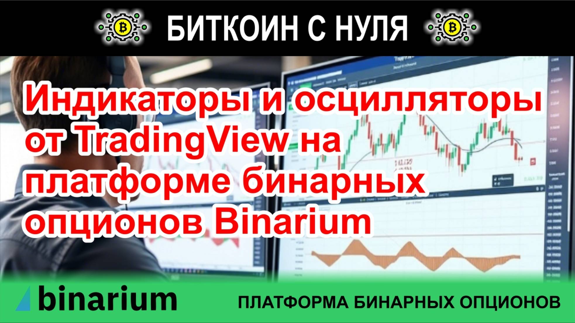 Индикаторы в Tading View на платформе бинарных опционов Binarium. Настройка и применение. Обзор.