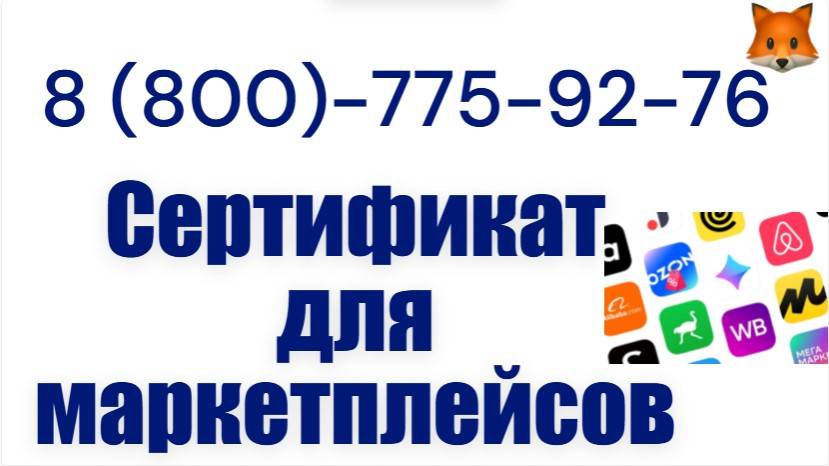 Сертификация продукции для маркетплейсов