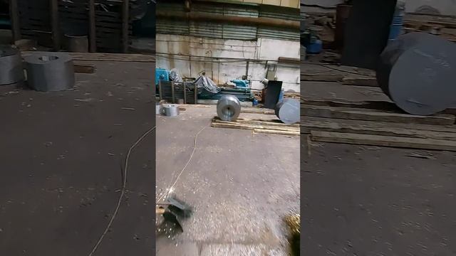 ДИП-500 в работе/Обрабатываю огромную заготовку весом 1800 килограмм /Токарная обработка на 1М65