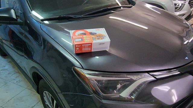 Toyota Rav4 - установили охранный комплекс StarLine E96